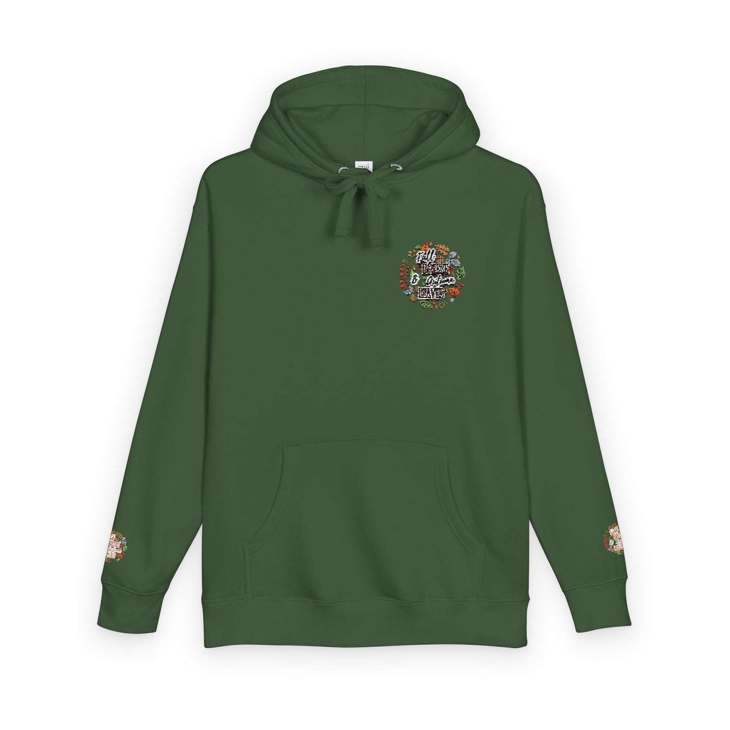 Floral Unisex Fleece Hoodie - Cozy Gift for Nature Lovers, Perfect for Fall, Spring, Birthdays, Relaxation, Outdoor Activities