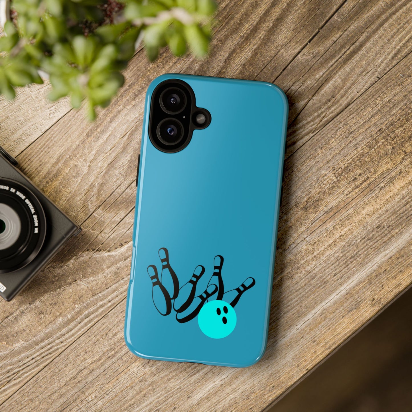 Bowling Phone Case, Tough Cases for Bowling Enthusiasts, Fun Gift for Bowlers, Unique Phone Accessory, Sports Themed Cases