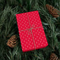 Festive Gift Wrap Papers for Holidays, Christmas, Birthdays, Parties, Eco-Friendly Wrapping, Red Polka Dot Design