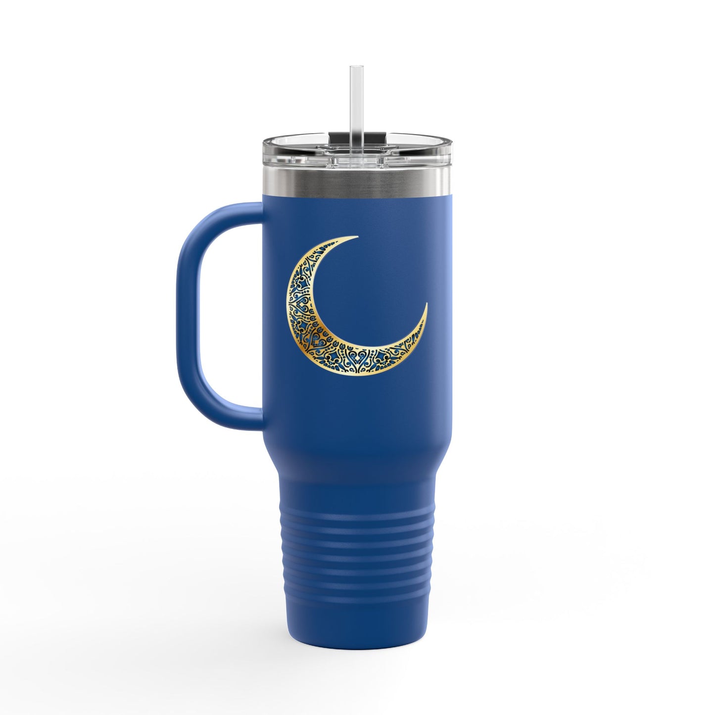 Sparkling Crescent Moon Travel Mug - 40oz Insulated Drinkware, Perfect for Coffee Lovers, Outdoor Adventures, Gifts for Her, Birthday, [...]