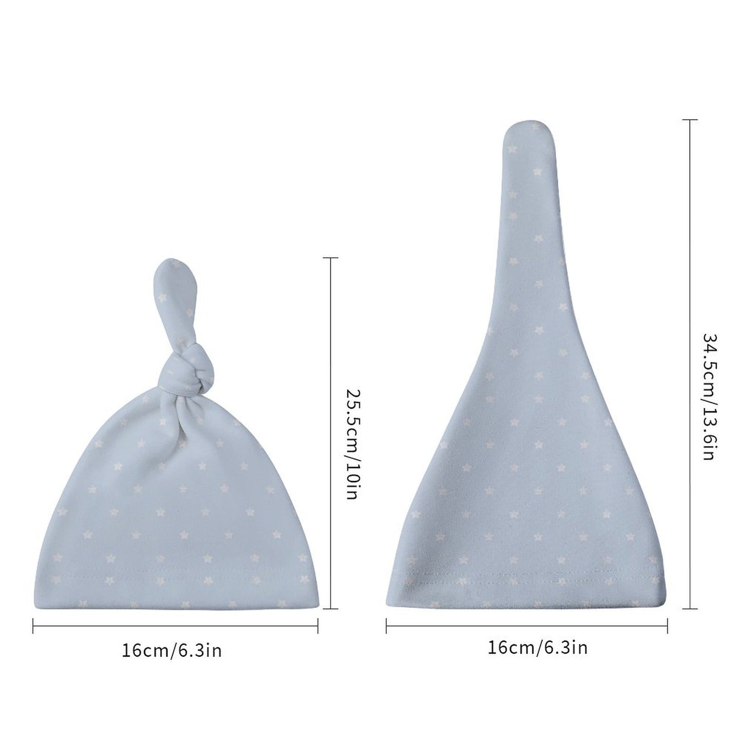 Top Knot Hat for Baby (A Set of 2)