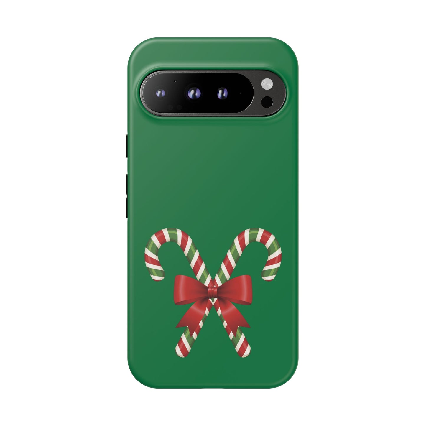 Candy Cane Phone Case: Holiday Spirit, Festive Gift, Cute Accessories, Christmas Decor, Seasonal Style