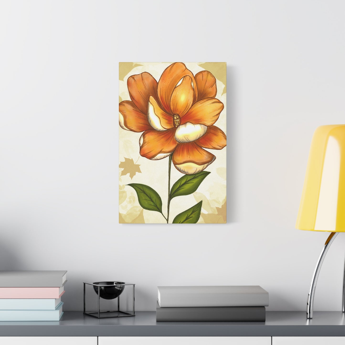 Copy of Matte Canvas, Stretched, 1.25" Tulips Pink and Purple Flowers