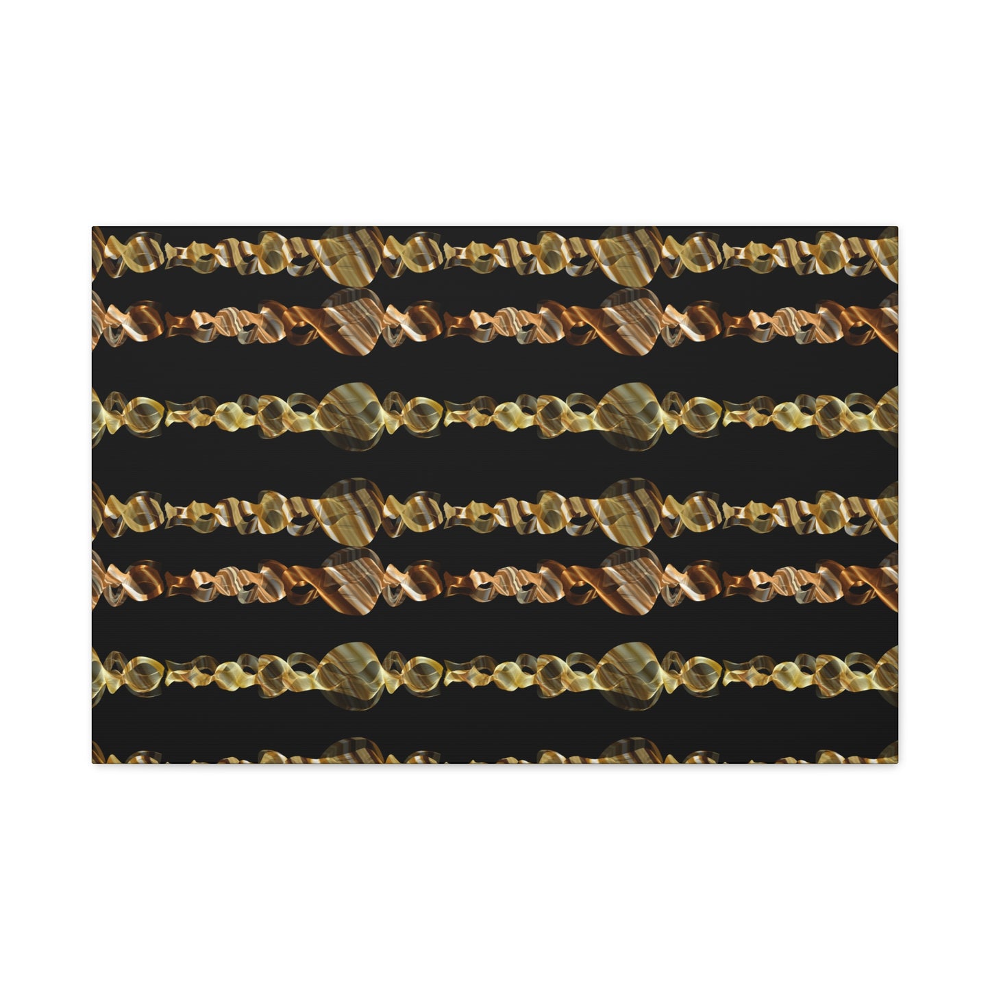 Artistic Canvas Gold and Black