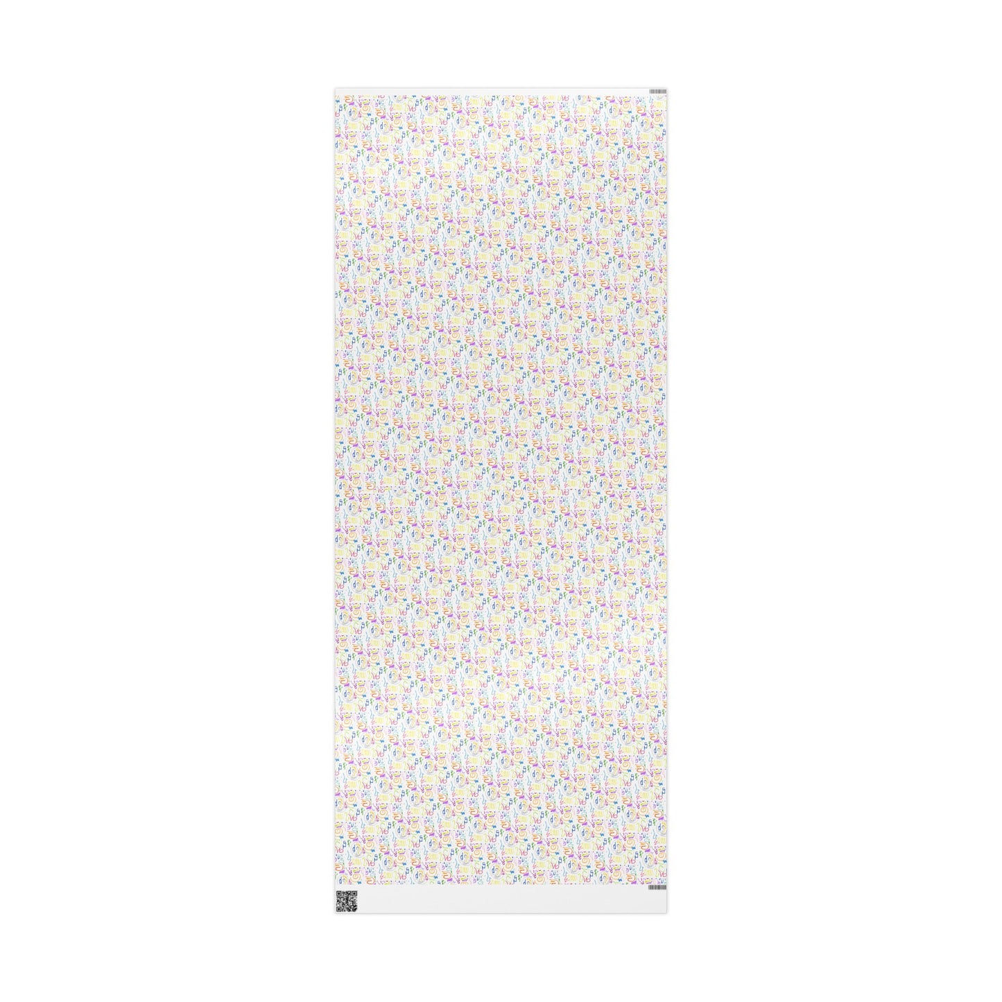 Colorful Artistic Wrapping Paper | Gift Wrap for Birthdays, Holidays, Parties, DIY Projects, Events