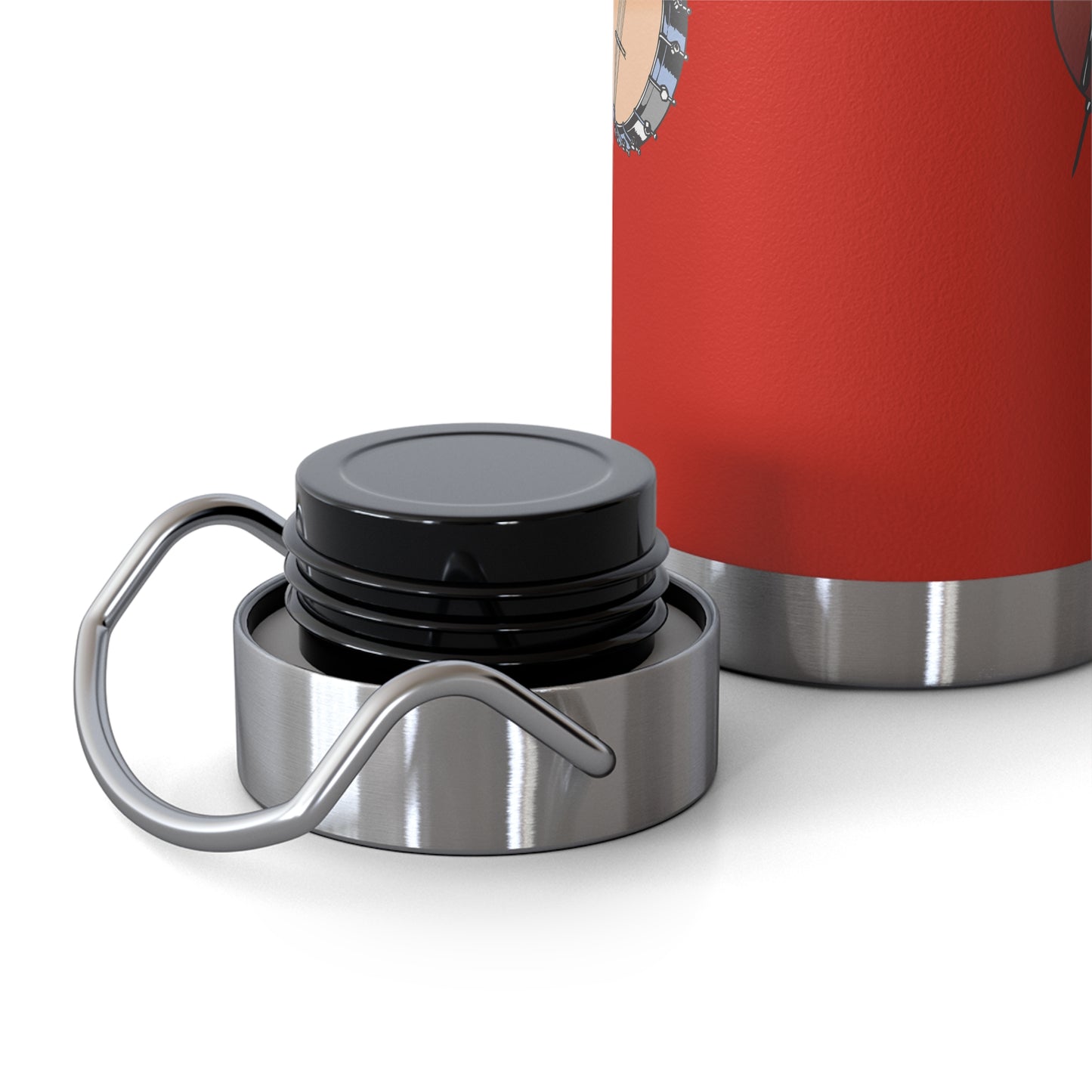 Musical Instruments Water Bottle | Copper Vacuum Insulated Bottle | Gift for Musicians, Music Lovers, Durable Travel Mug, Concert [...]