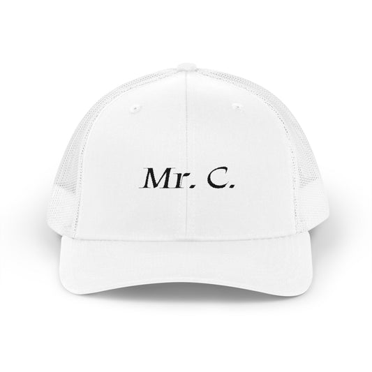 Personalized Mr. C Snapback Trucker Cap | Custom Name Hat | Gifts for Him | Summer Accessory | Casual Style Cap | Father's Day Gift