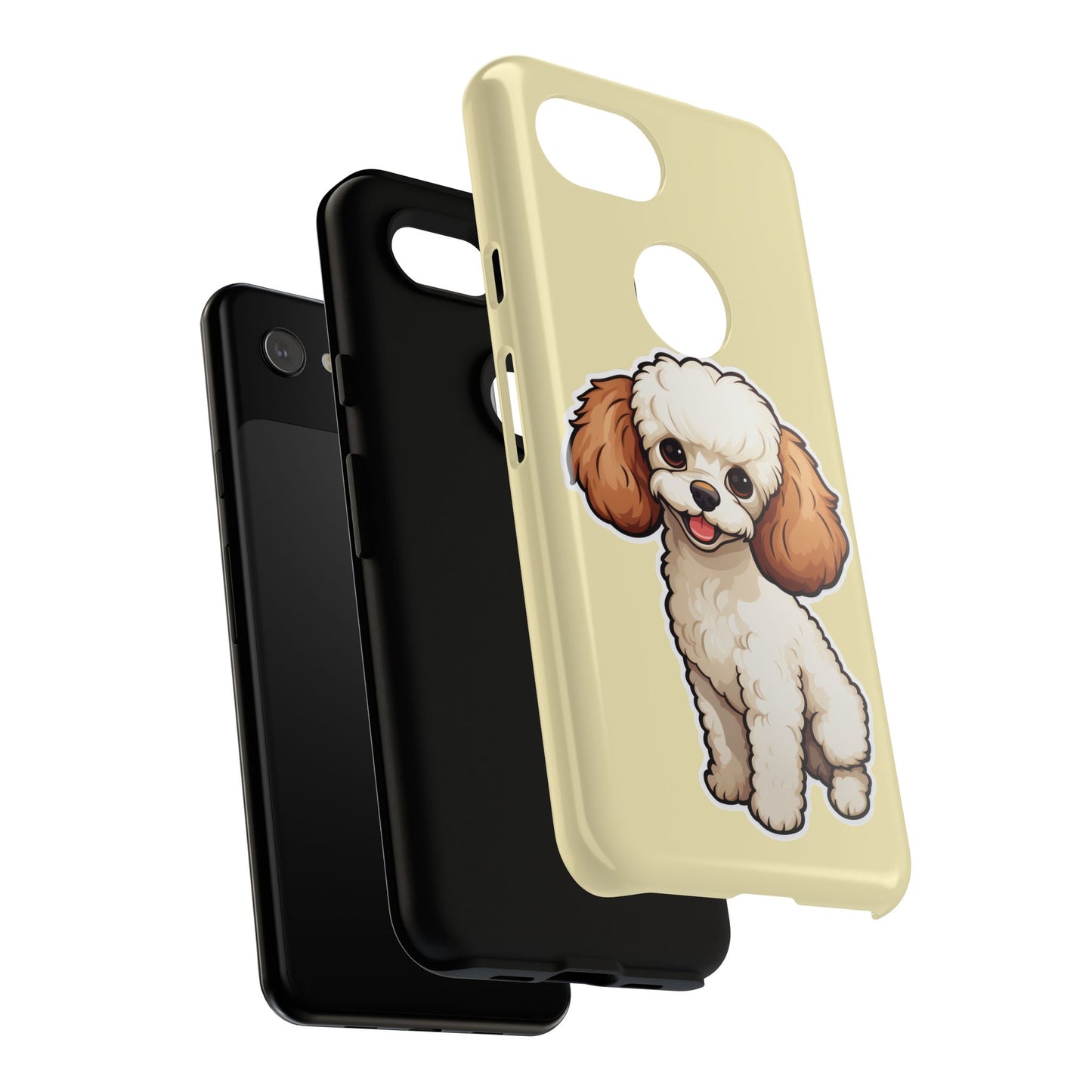 Cute Dog Phone Case, Pet Lover Gift, Custom Phone Cover, Cartoon Dog Case, Durable Phone Accessory