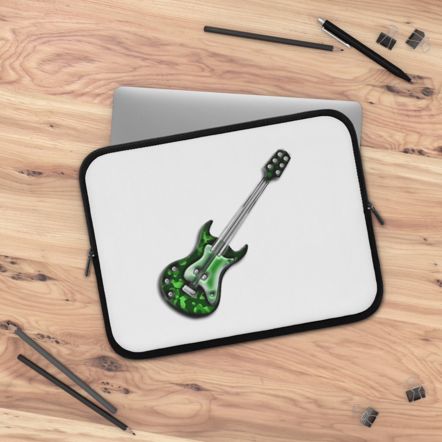 Rockin' Guitar Laptop Sleeve | Music Lover's Accessory, Gift for Musicians, Tech Gear for Students and Professionals, Holiday Present