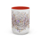 Holographic Floral Coffee Mug - Perfect Gift for Plant Lovers, Home Decor, Tea & Coffee Lovers, Mother's Day, Birthdays