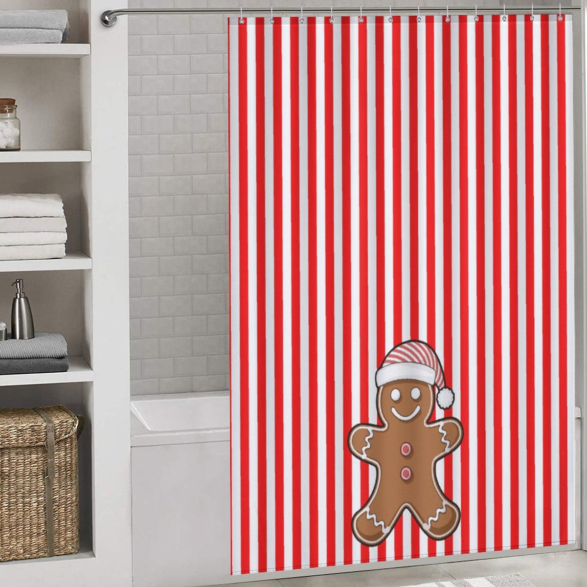 Christmas Shower Curtain