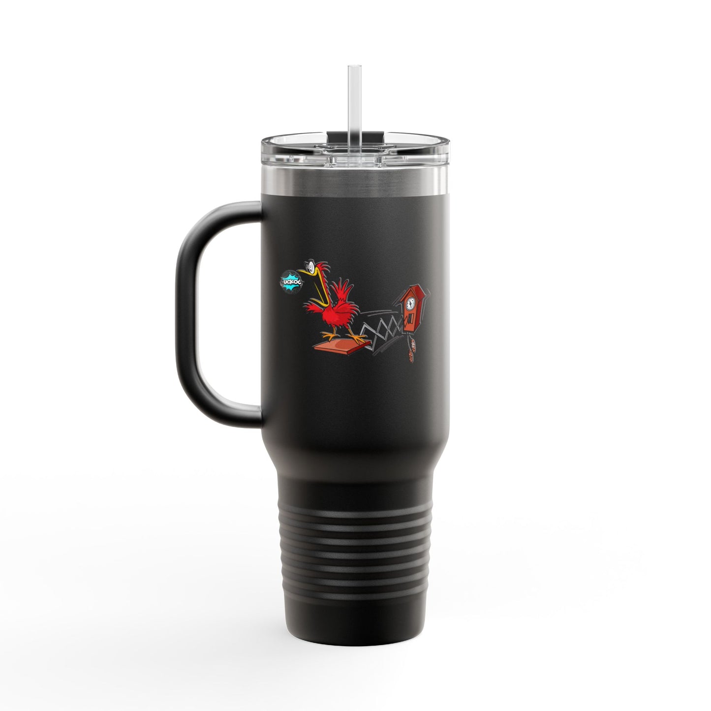 Whimsical Insulated Travel Mug | Perfect for Road Trips, Camping, Outdoor Adventures, Gifts for Coffee Lovers, Personalized Travel Cups