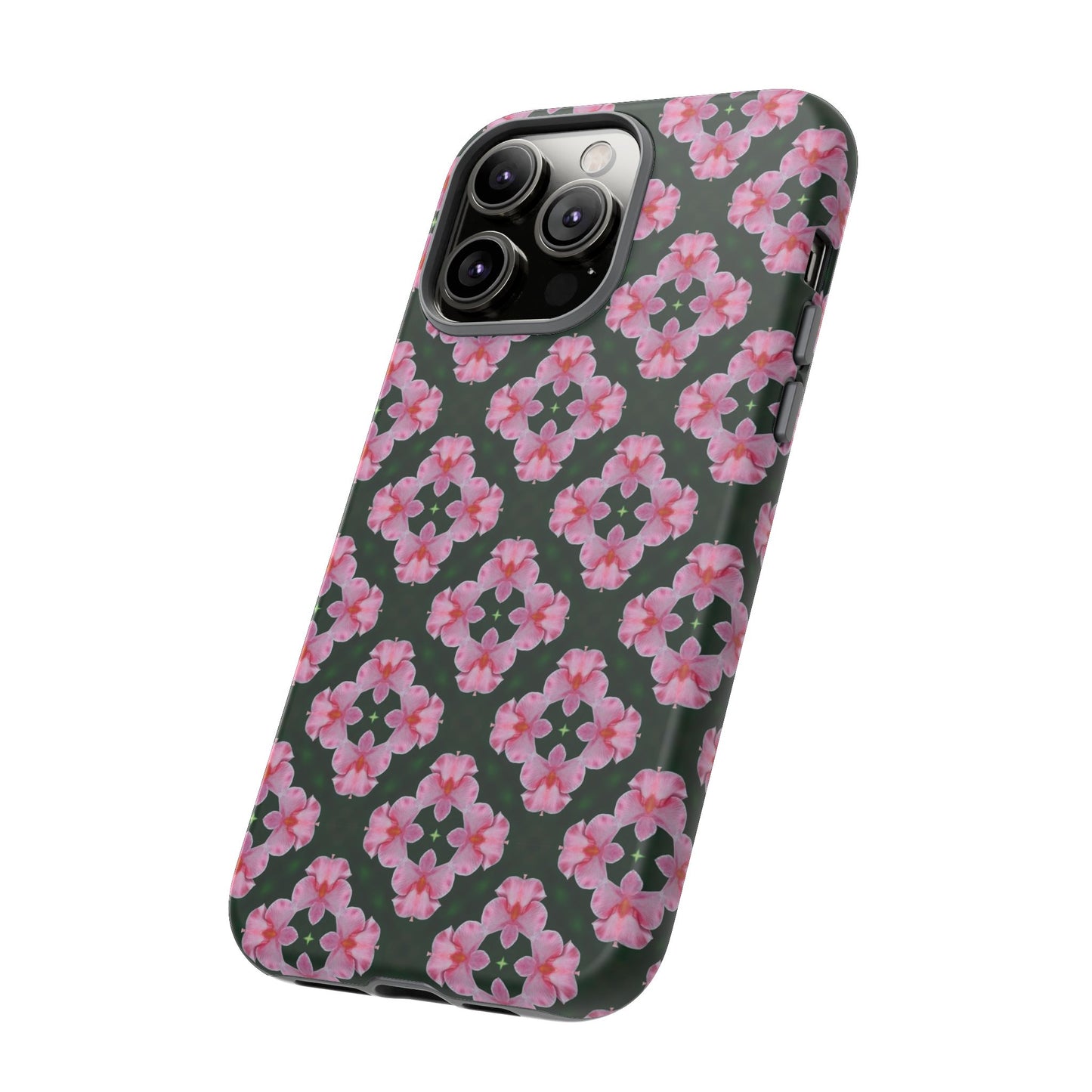Tough Cases - Floral Phone Case, Stylish Protective Cover for Women, Gift Idea for Birthdays, Unique Floral Design, Trendy Tech Accessory