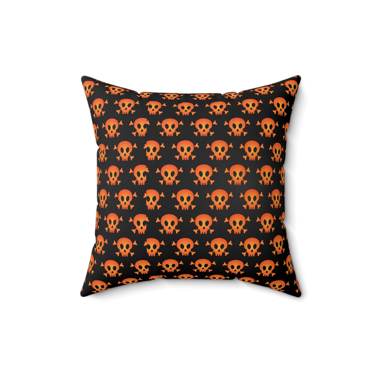 Spun Polyester Square Pillow - Halloween