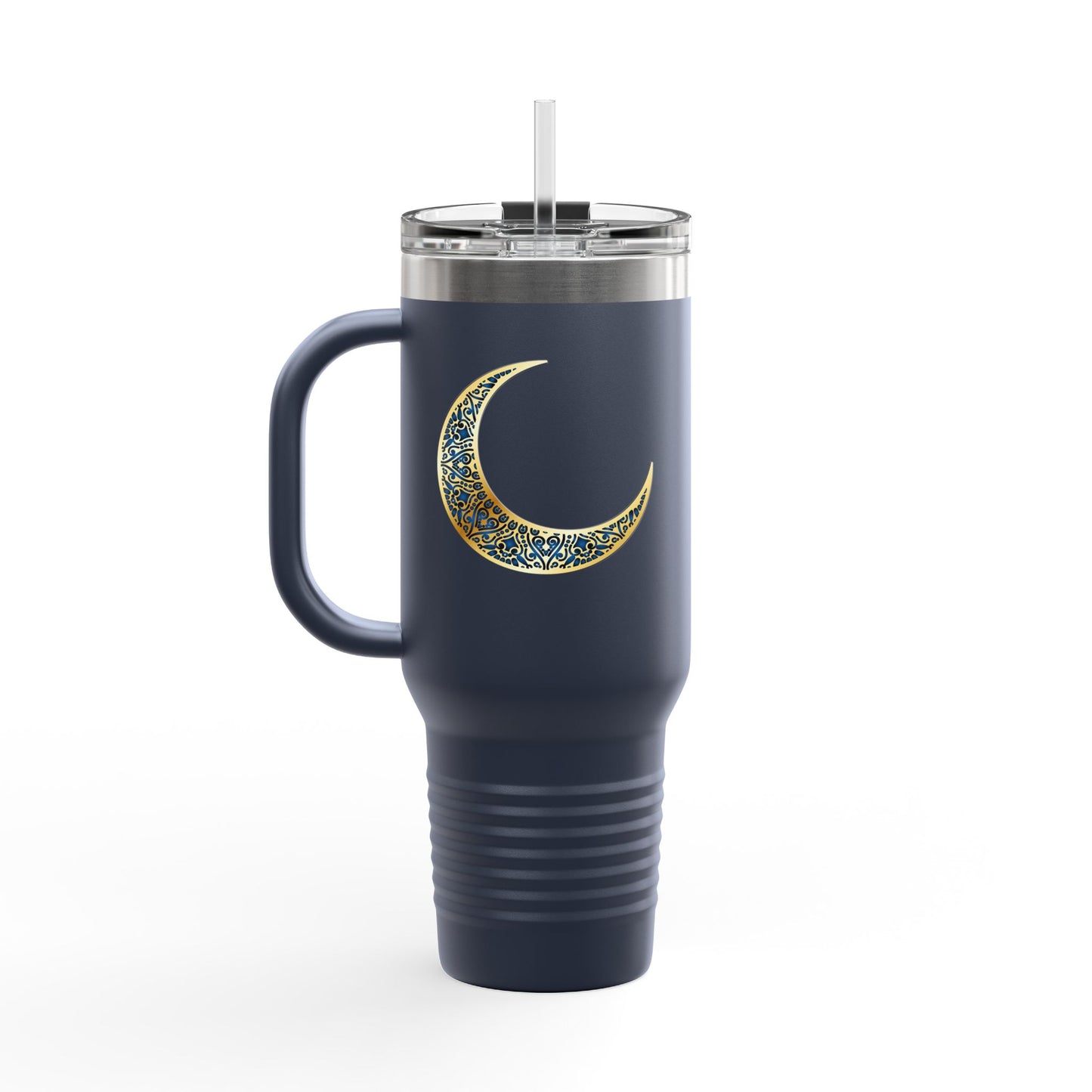 Sparkling Crescent Moon Travel Mug - 40oz Insulated Drinkware, Perfect for Coffee Lovers, Outdoor Adventures, Gifts for Her, Birthday, [...]