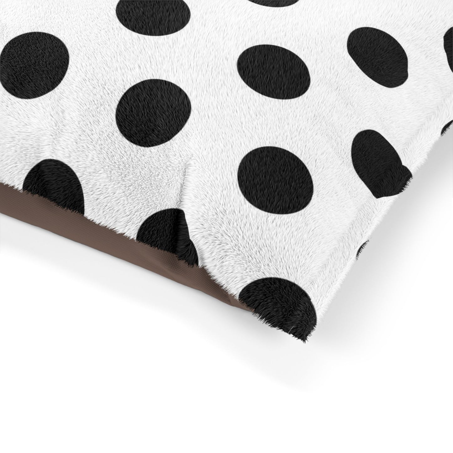 Personalized Polka Dot Pet Bed for Dogs and Cats, Customizable Pet Cushion, Cozy Animal Bed, Gifts for Pet Lovers, Home Decor