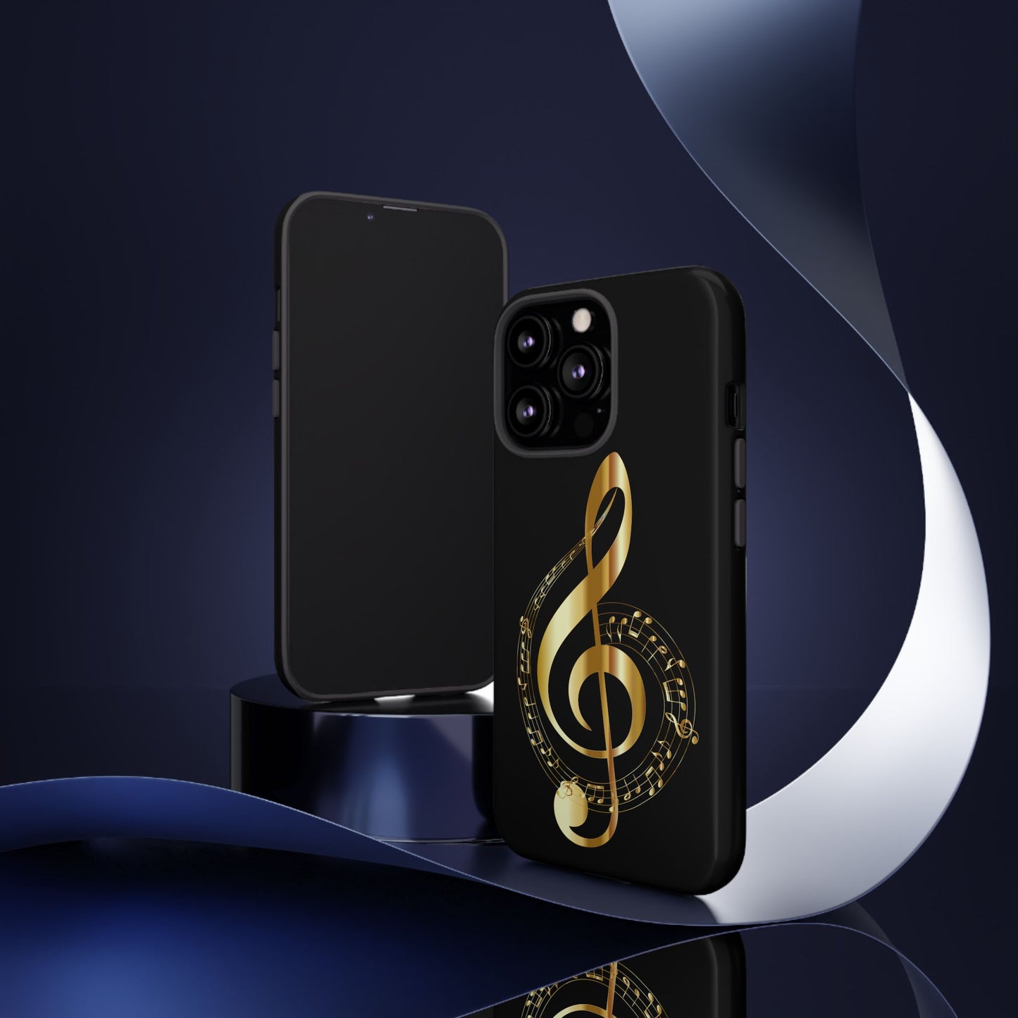 Tough Cases black gold musical Note