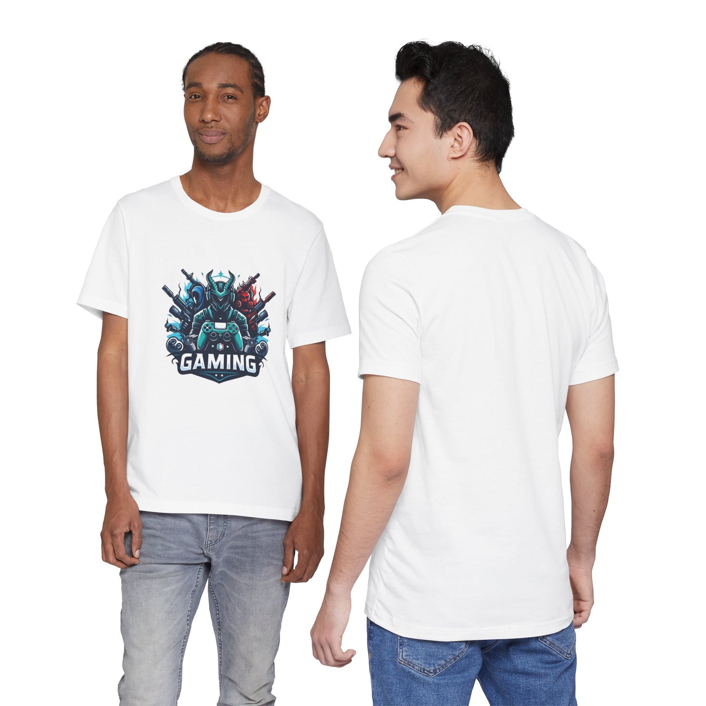 Gaming Controller Emblem Tee — Esports Gamer Graphic T-Shirt