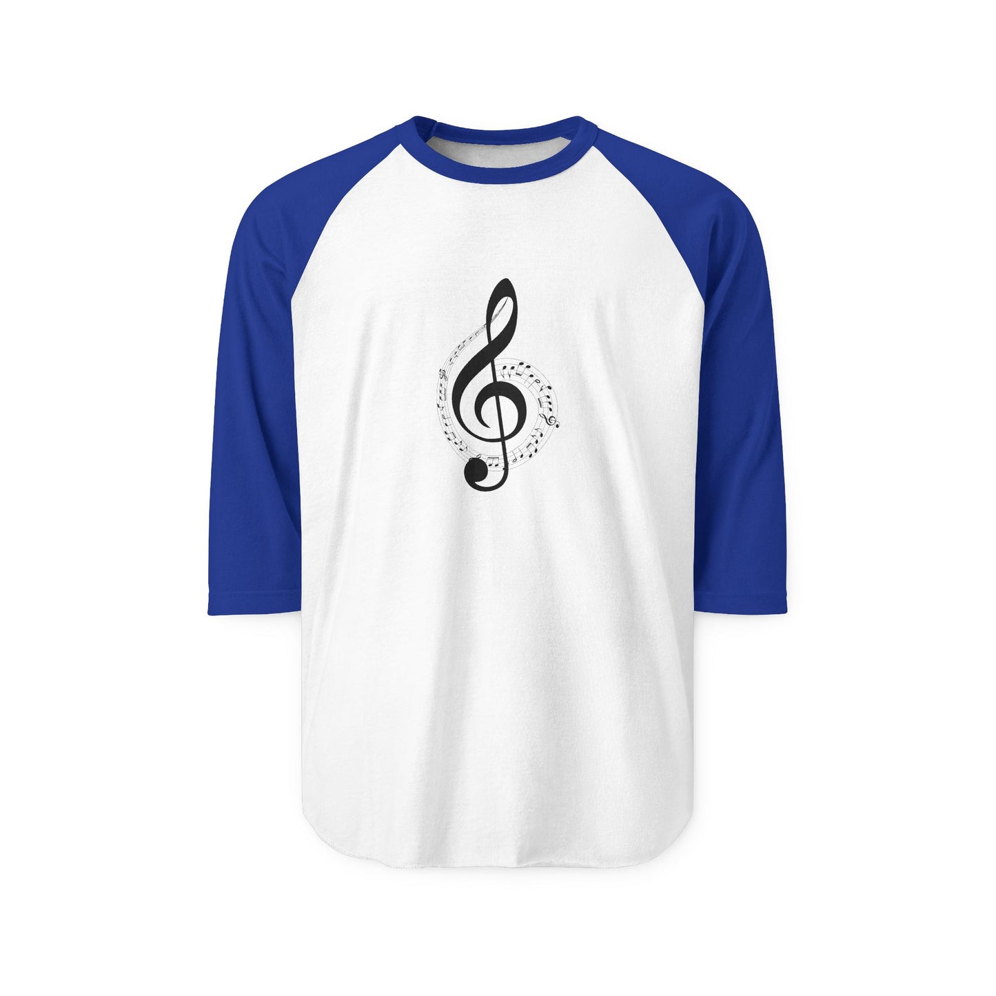 Music Lover's Unisex Three-Quarter Sleeve Raglan Shirt, Perfect for Concerts