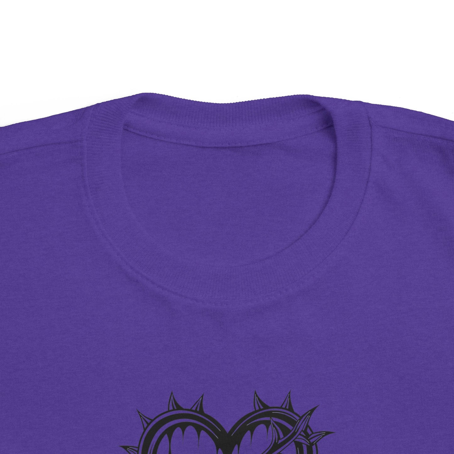 Toddler's Heart & Thorn Tee, Cute Kids T-Shirt, Children's Graphic Shirt, Gift for Toddlers, Cool Summer Outfit