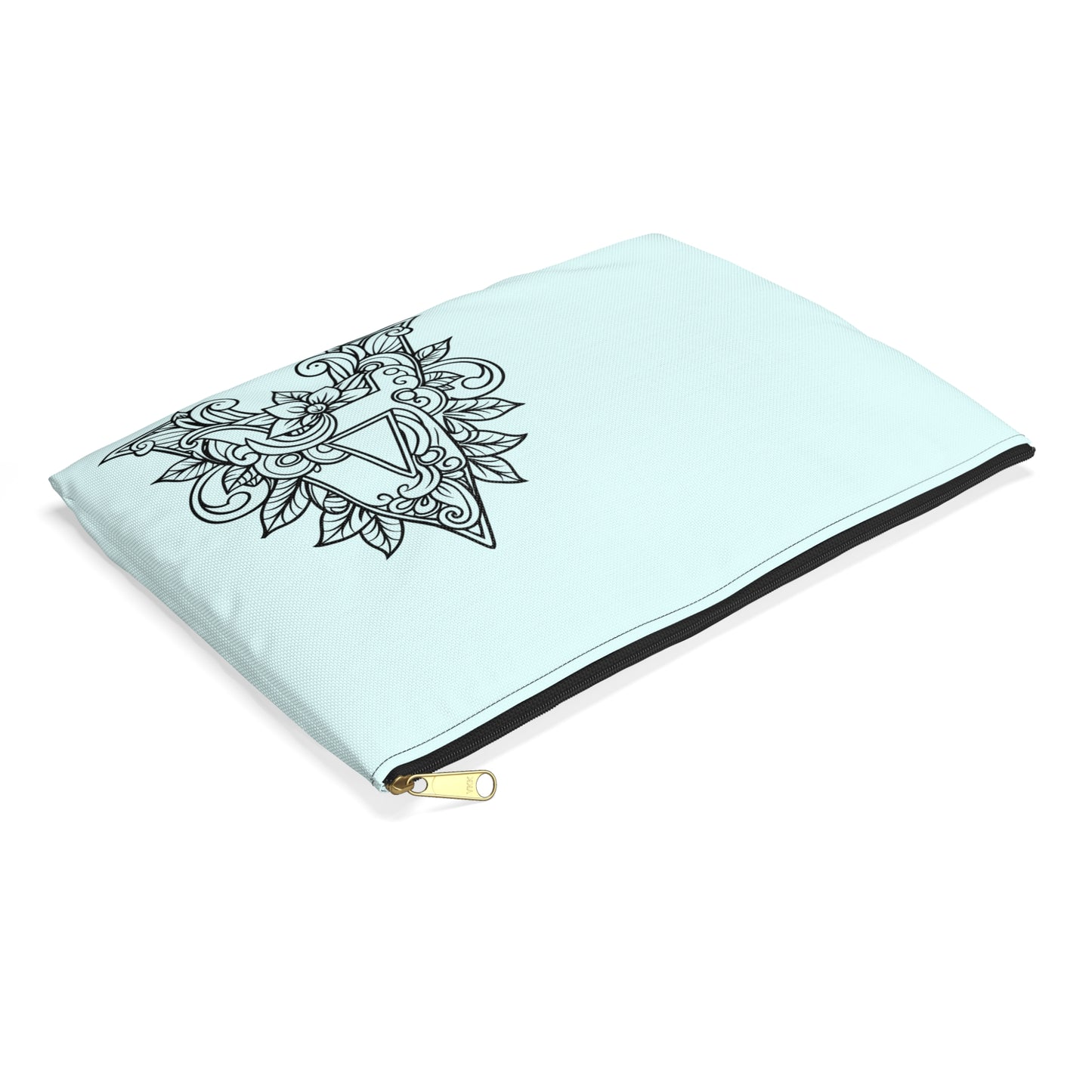 Bohemian Accessory Pouch for Organized Essentials - Letter A