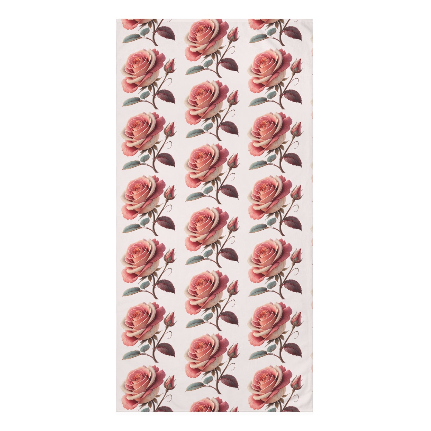 Floral Mink-Cotton Towel, Cozy Bath Towel for Spa Days, Elegant Bathroom Decor, Perfect Gift for Mother's Day, Soft Shower Towel, [...]