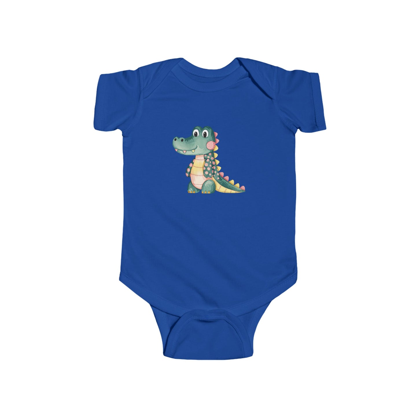 Adorable Alligator Baby Bodysuit | Cute Infant Outfit for Newborns, Baby Shower Gift, Toddler Playwear, Summer Wardrobe