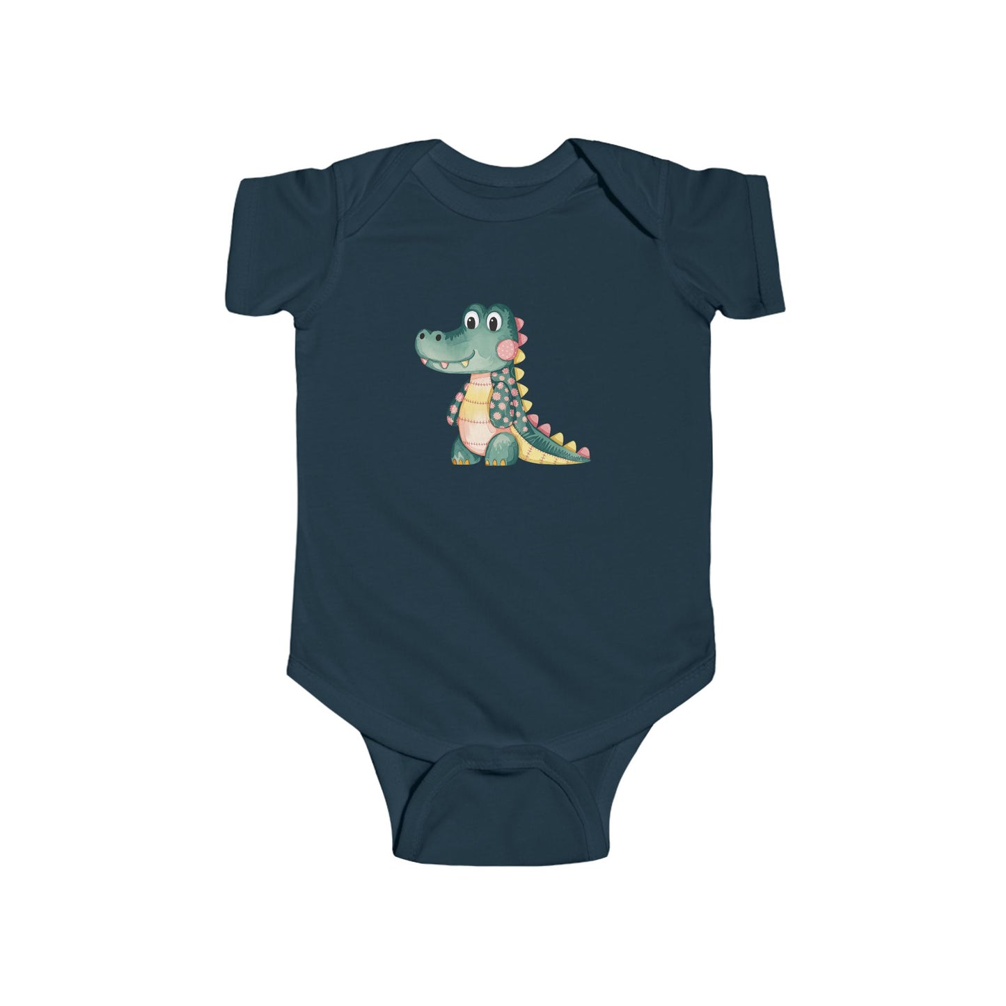 Adorable Alligator Baby Bodysuit | Cute Infant Outfit for Newborns, Baby Shower Gift, Toddler Playwear, Summer Wardrobe