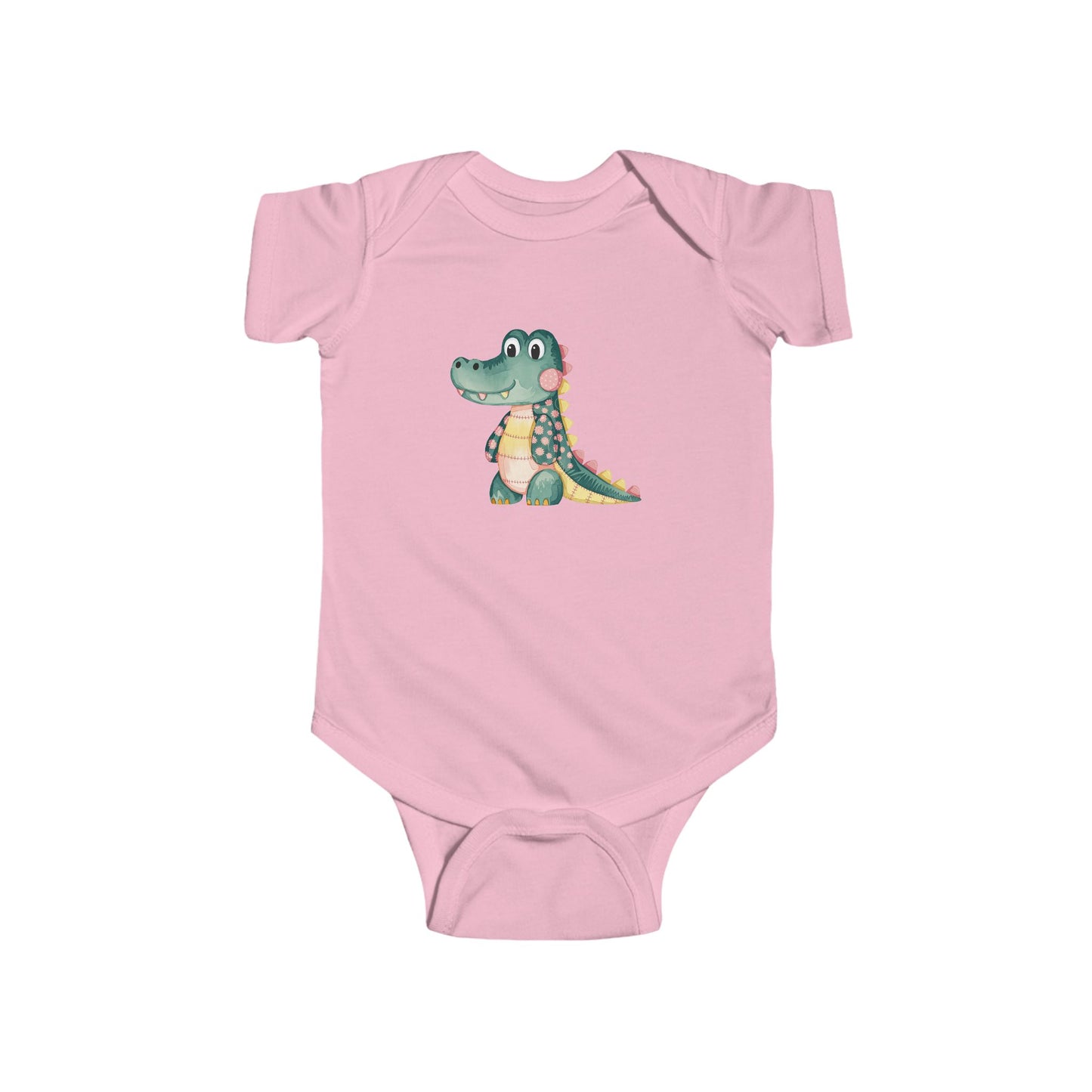 Adorable Alligator Baby Bodysuit | Cute Infant Outfit for Newborns, Baby Shower Gift, Toddler Playwear, Summer Wardrobe