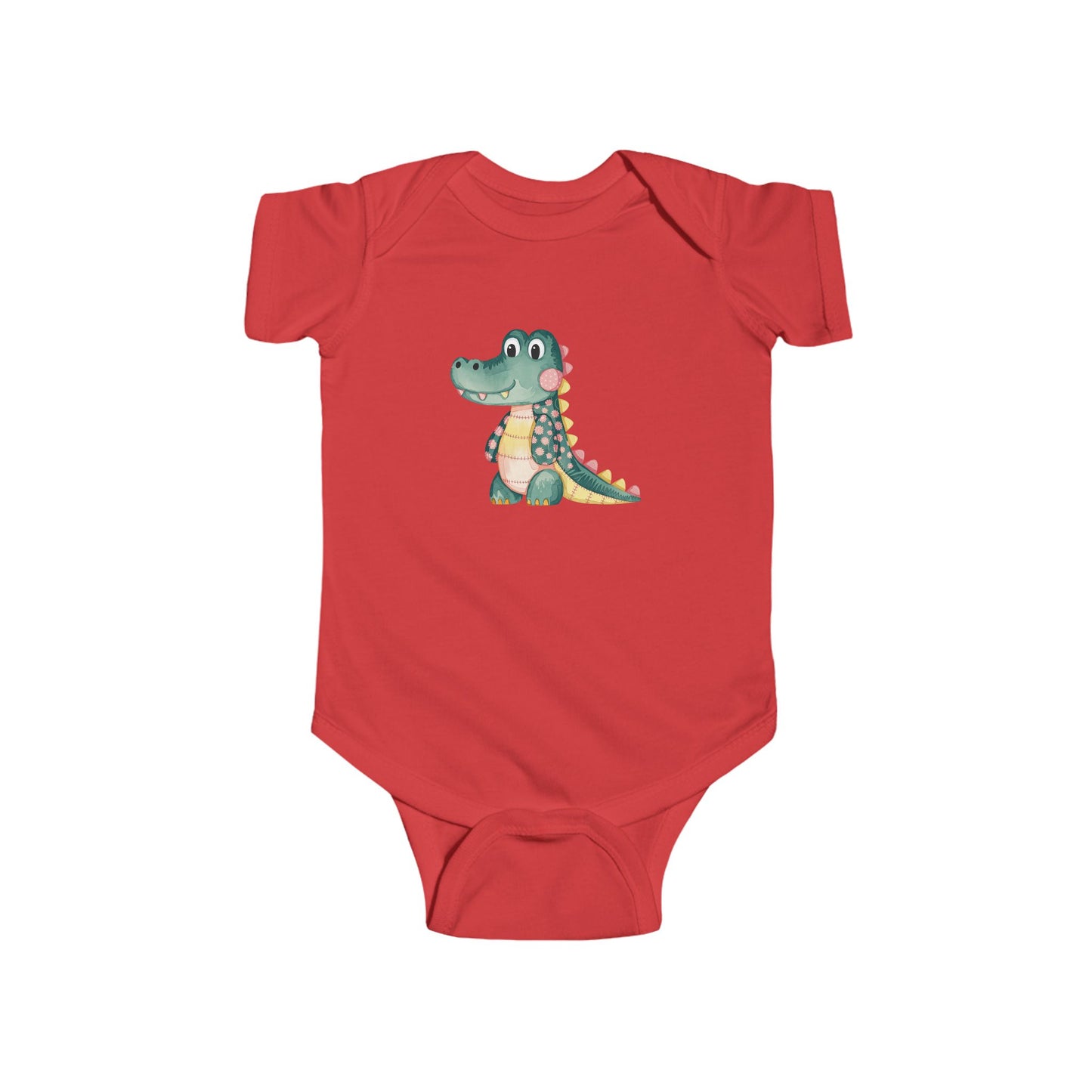 Adorable Alligator Baby Bodysuit | Cute Infant Outfit for Newborns, Baby Shower Gift, Toddler Playwear, Summer Wardrobe