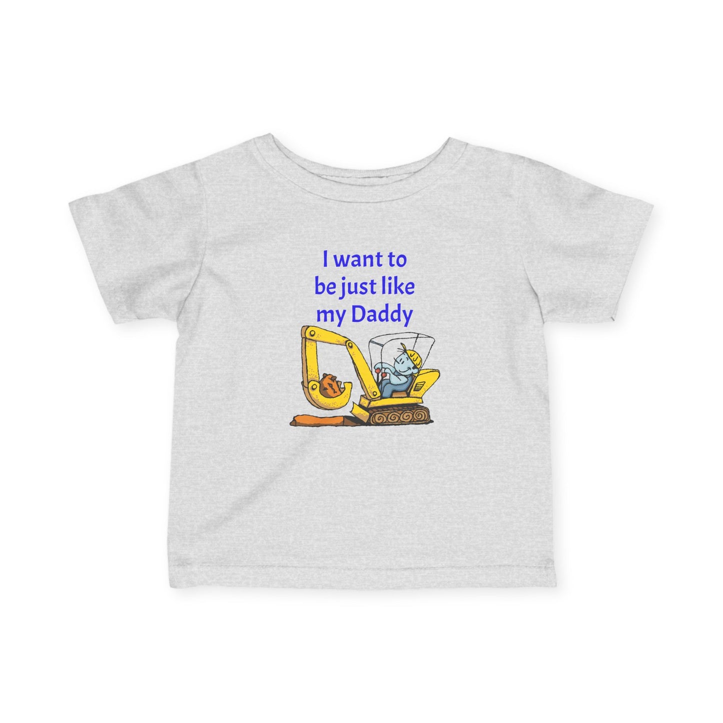 Daddy's Little Helper Infant Tee, Cute Baby Shirt, Toddler Gift, Father's Day Outfit, Family Matching Tee
