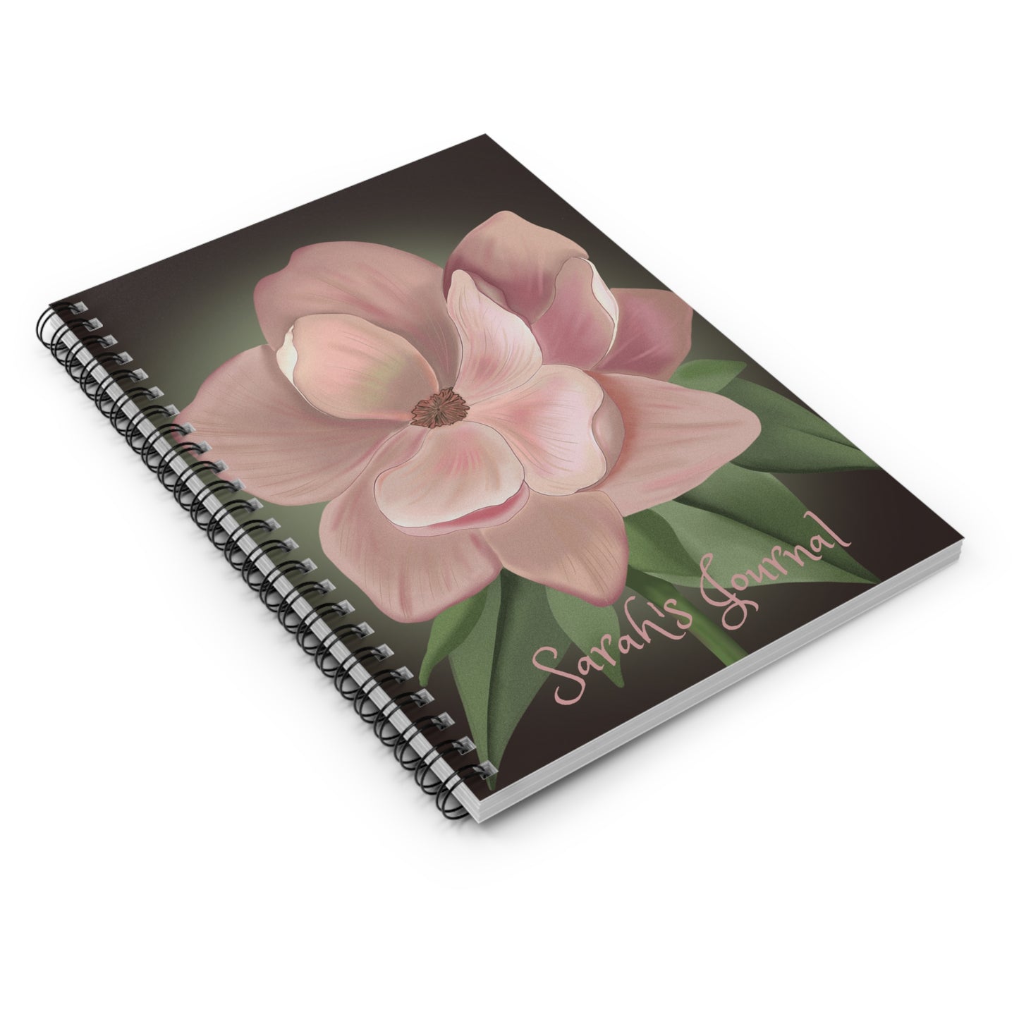 Floral Spiral Notebook - Personalized Journal, Gift for Her, Writing Notebook, Self-Care, Floral Stationery