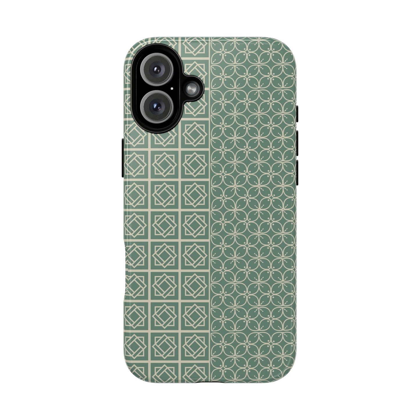 Stylish Phone Case with Geometric Patterns, Tough Cases, Durable Cell Phone Cover, Trendy Smartphone Accessory, Functional Gift Idea