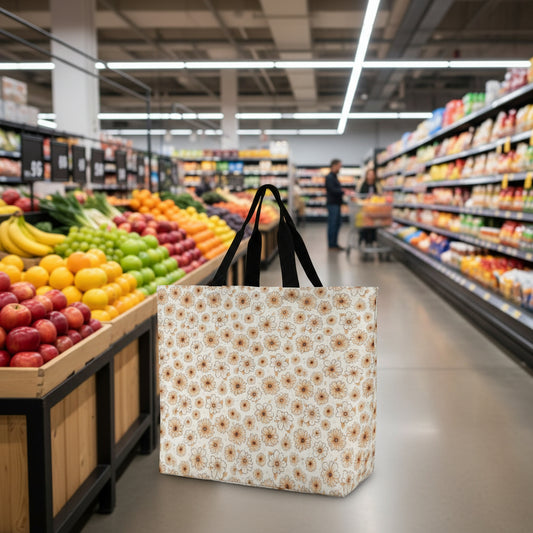 Large One Shoulder Shopping Bag