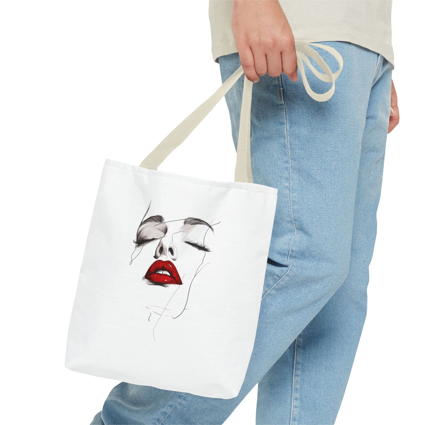 Chic Art Tote Bag, Fashion Tote, Stylish Handbag, Unique Gift, Art Lover’s Bag, Everyday Essentials, Casual Accessory