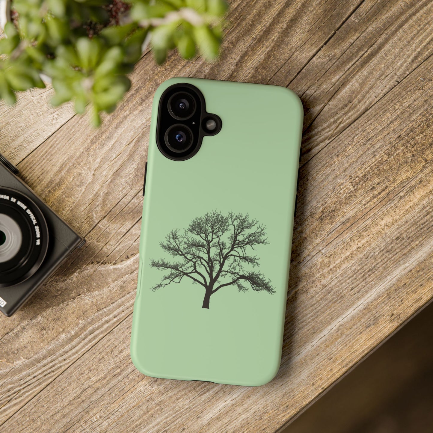 Minimalist Tree Phone Case, Nature-Inspired Phone Cover, Eco-Friendly Cell Phone Accessory, Perfect Gift for Nature Lovers