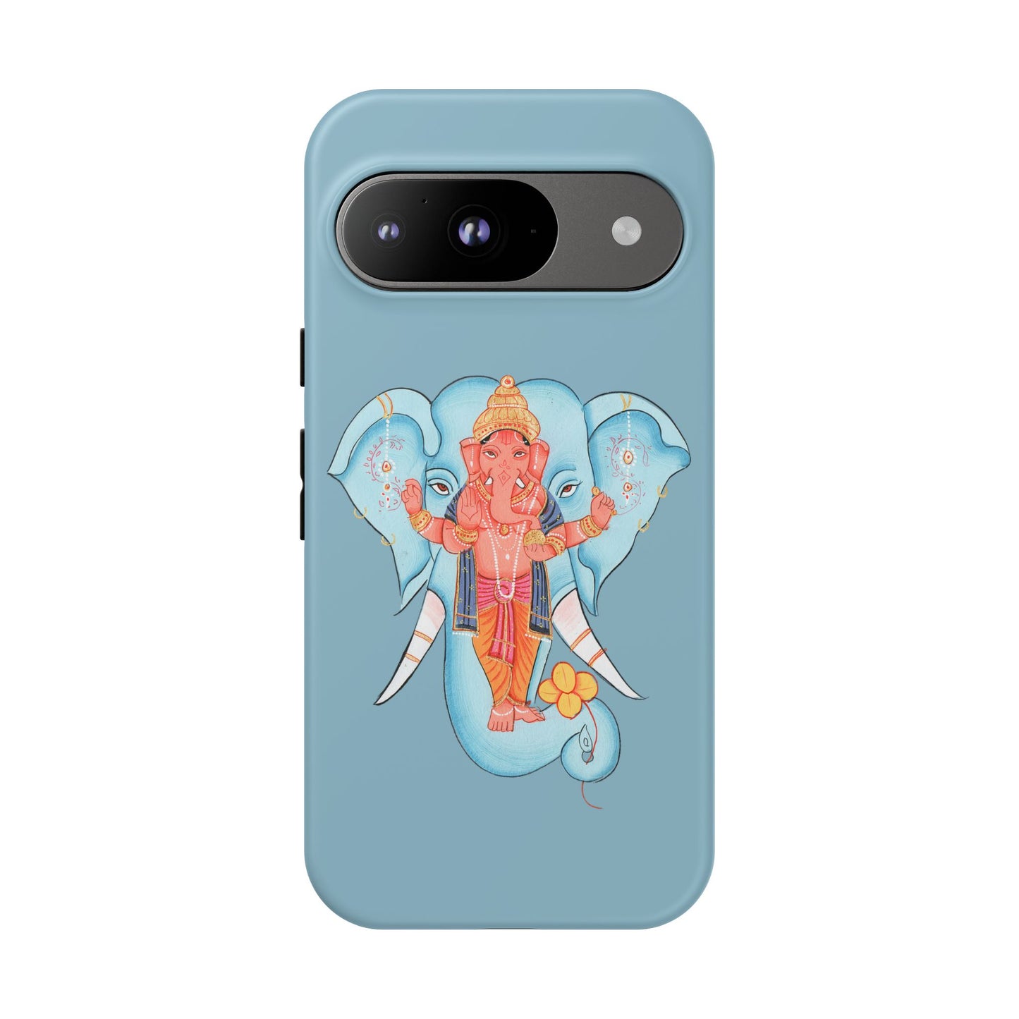 Tough Cases: Ganesh-Inspired Phone Case, Bohemian Phone Cover, Hindu Art Accessory, Festival Gift, Protective Phone Shell