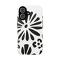 Stylish Phone Case with Floral Design, Tough Phone Cover for Her, Trendy Black and White Cell Phone Case, Unique Gift for Birthdays [...]