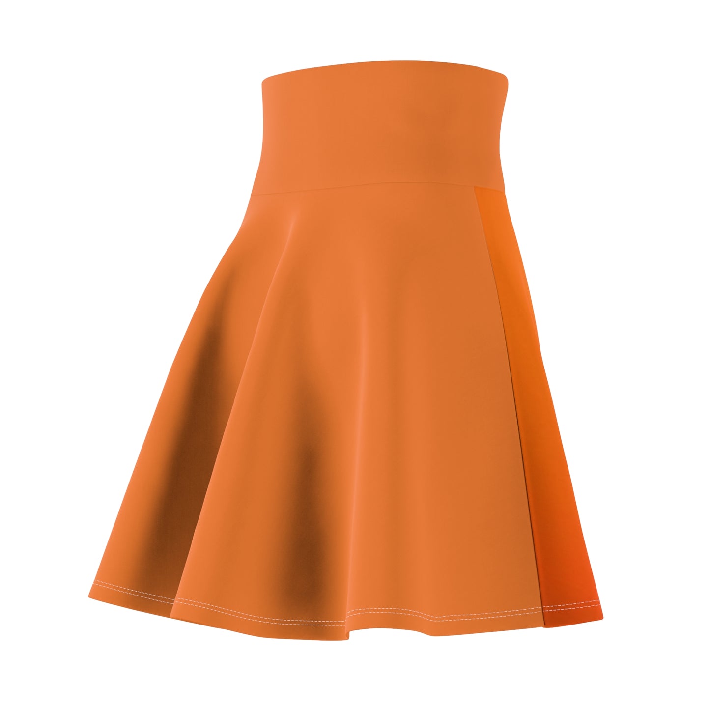 Halloween Pumpkin Women's Skater Skirt, Cute Fall Fashion, Spooky Party Outfit, Unique Gift for Halloween Lovers, AOP Design