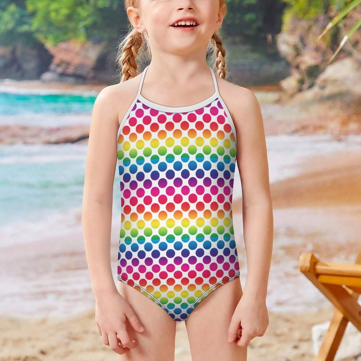 Strap Swimsuit for Girls