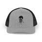 Skeleton Snapback Trucker Cap | Trendy Hat for Festivals, Halloween, Costume Parties, Alternative Fashion, Everyday Wear
