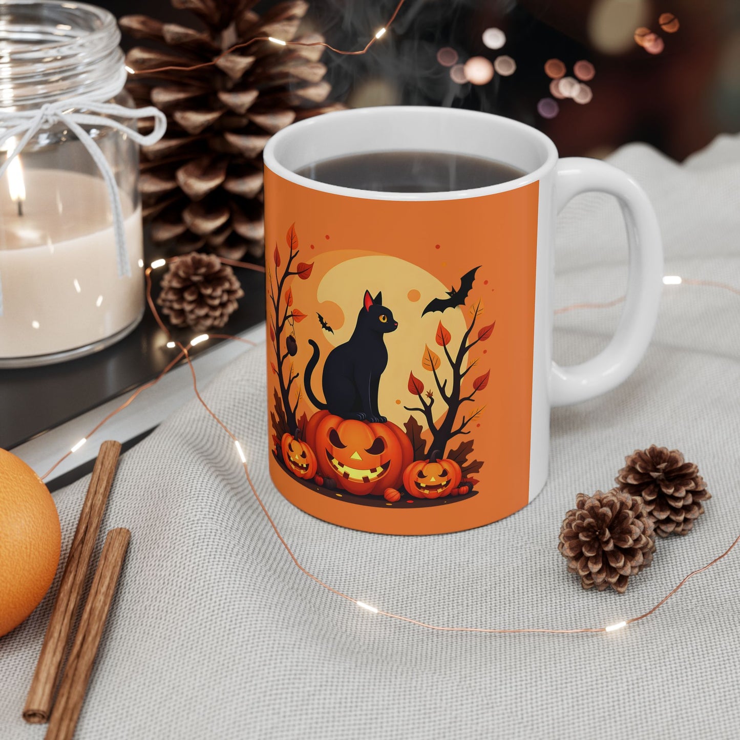 Ceramic Mug, (11oz, 15oz) - Halloween