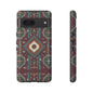 Tribal Pattern Phone Case - Boho Chic, Tough Durable Cover, Stylish Tech Accessory, Gift for Him/Her, Festival Essentials