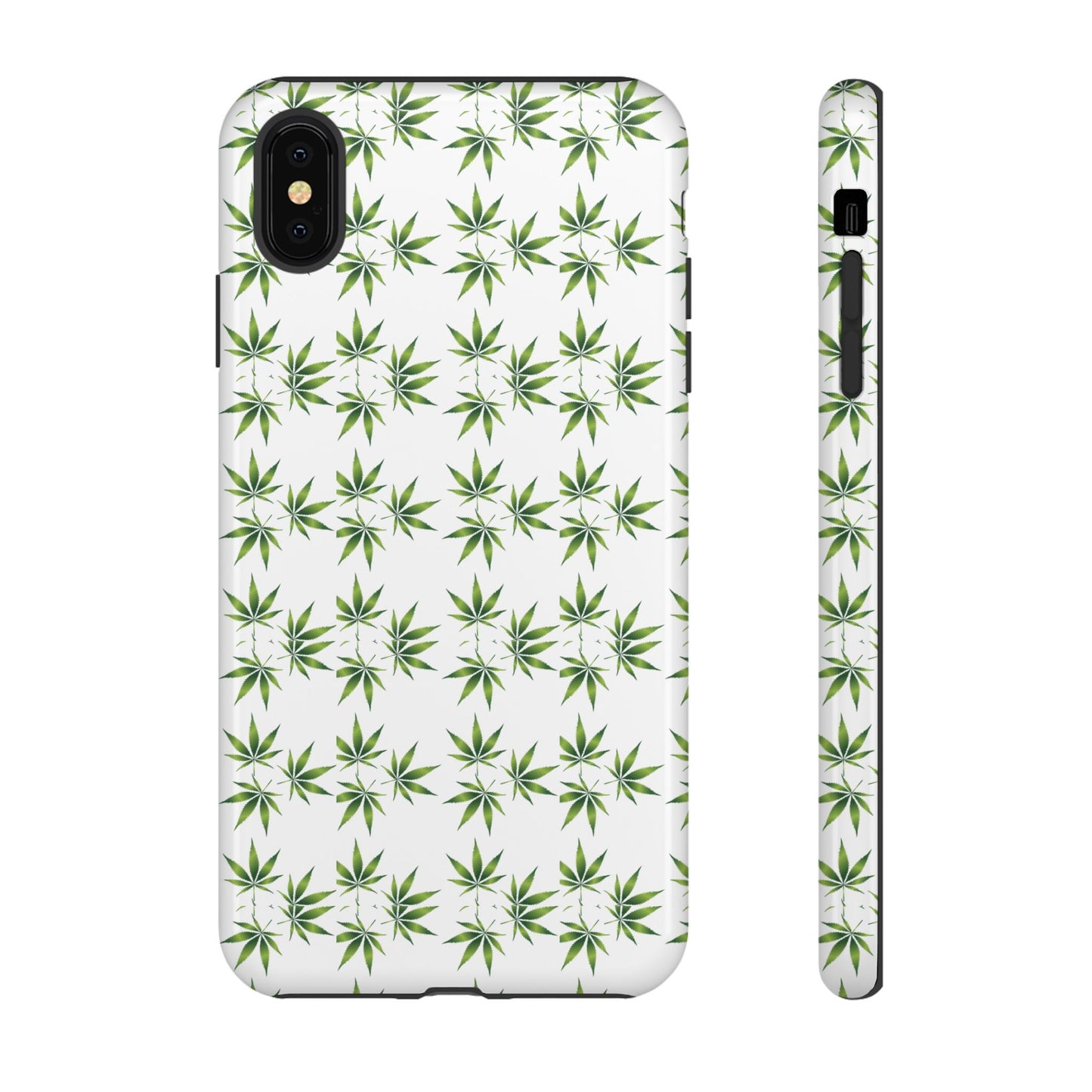 Stylish Phone Case with Cannabis Leaf Design, Durable Phone Cover, Gift for Stoner Friends, Unique Phone Accessory, Nature-Inspired Design
