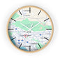 Los Angeles Wall Clock, Unique Home Decor, Custom City Map Clock, Modern Timepiece, Gift for Map Lovers