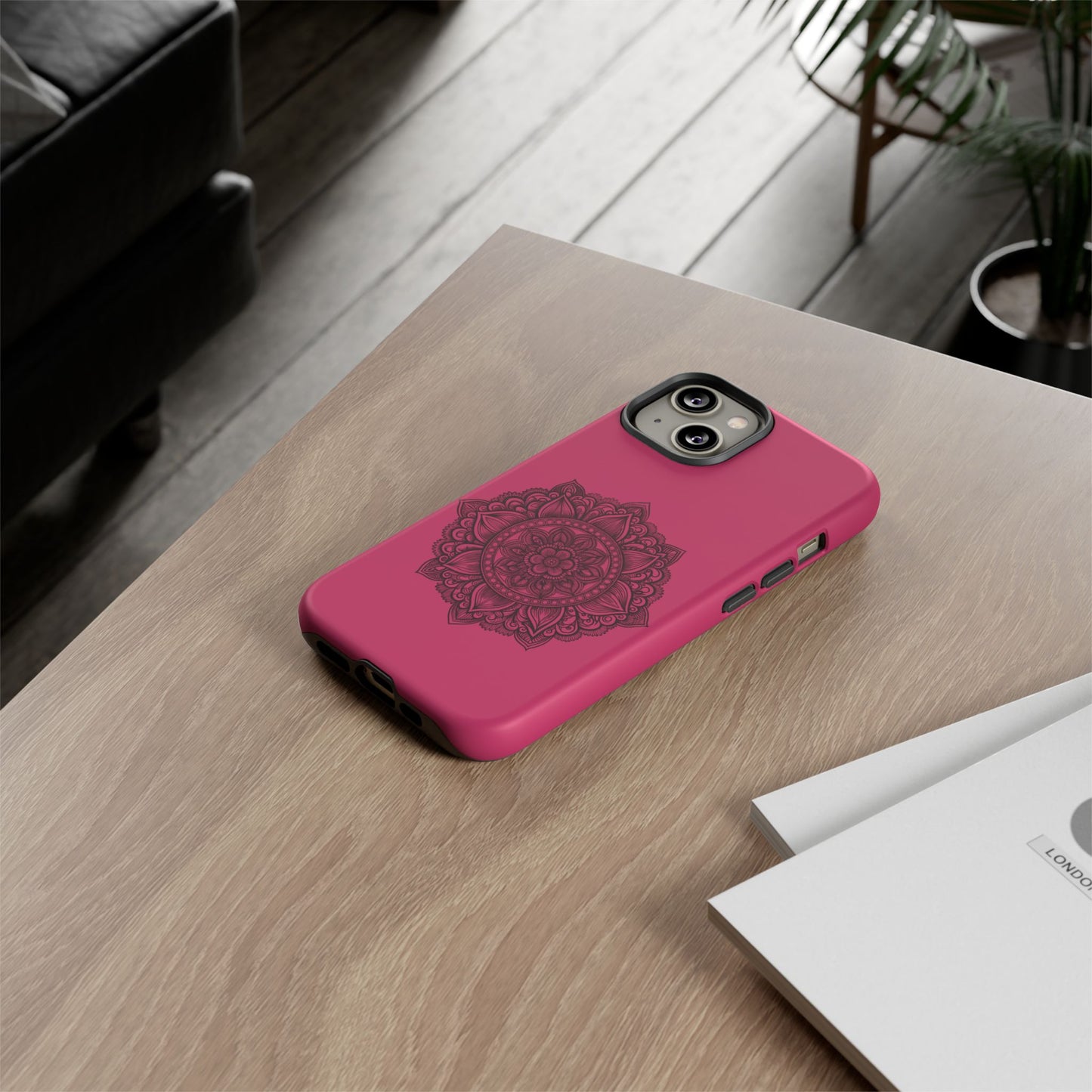 Vibrant Mandala Phone Case, Artistic Protection Cover, Gift for Her, Trendy Accessories, Birthday or Holiday Present