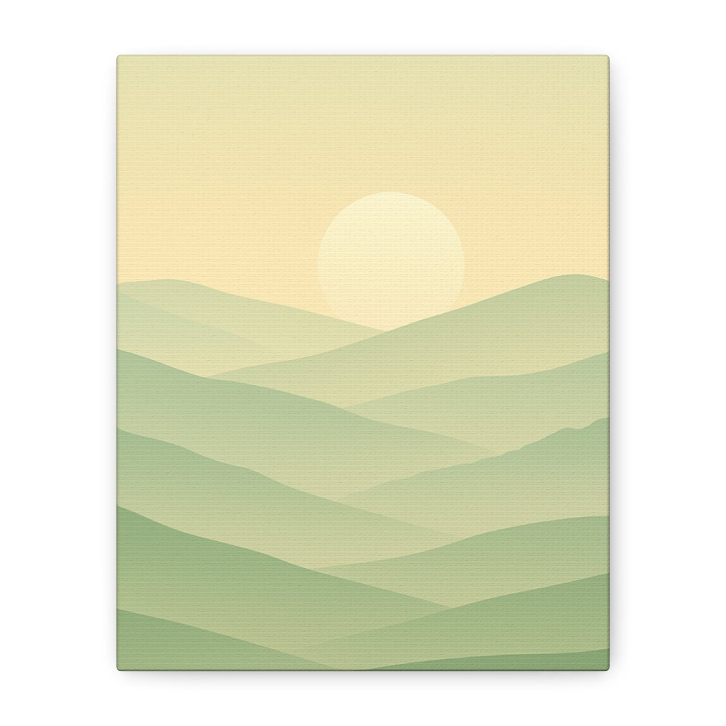 Matte Canvas, Stretched, 1.25" Sunset or Sunrise