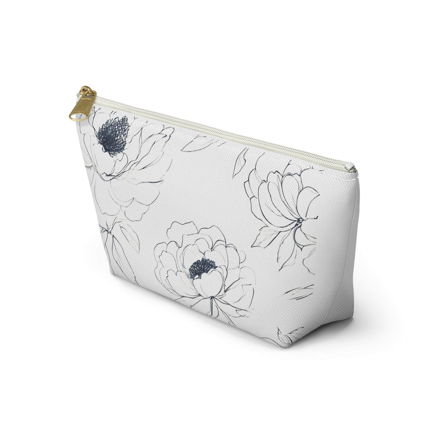 Floral Accessory Pouch, Makeup Bag, Cosmetic Case, Gift for Her, Travel