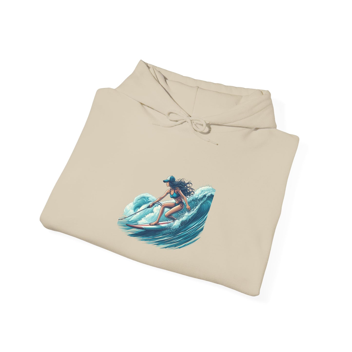 Surfing Spirit Hoodie, Unisex Heavy Blend™ Sweatshirt for Beach Lovers, Gift for Surfers, Casual Comfortable Hooded Pullover, Relaxed [...]