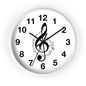 Musical Notes Wall Clock - Perfect for Music Lovers, Home Decor